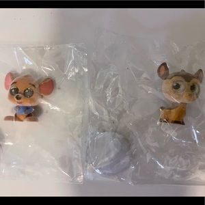 - DISNEY - doorables set of 2 from the VAULT flocked!